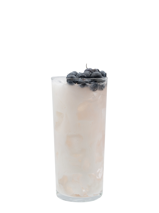 Blueberry White Chocolate Italian Cream Soda Alkolsüz Kokteyl