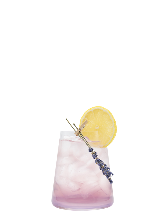 Skinny Lavender Lemon Spritz Kokteyl