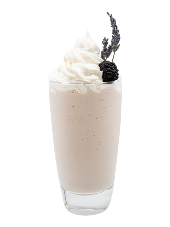 Lavender Blackberry Shake Milkshake