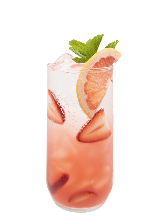 Strawberry Grapefruit Soda Alkolsüz Kokteyl