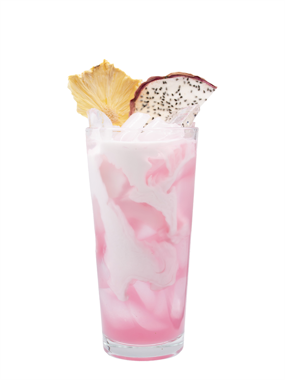 Dragon Fruit Pineapple Dirty Soda Alkolsüz Kokteyl