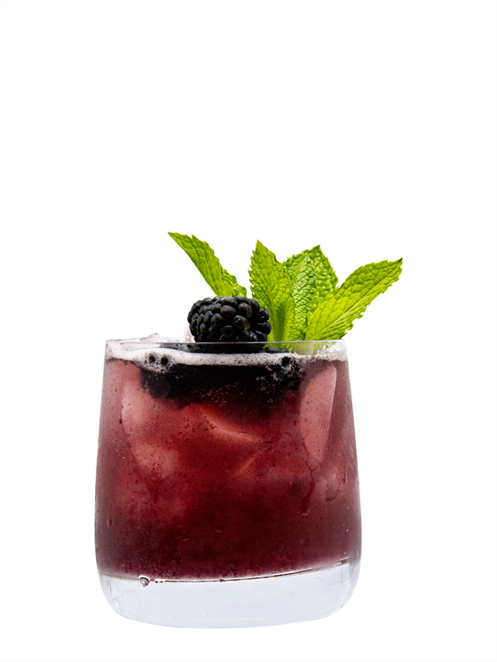 Blackberry Ginger Zip Kokteyl