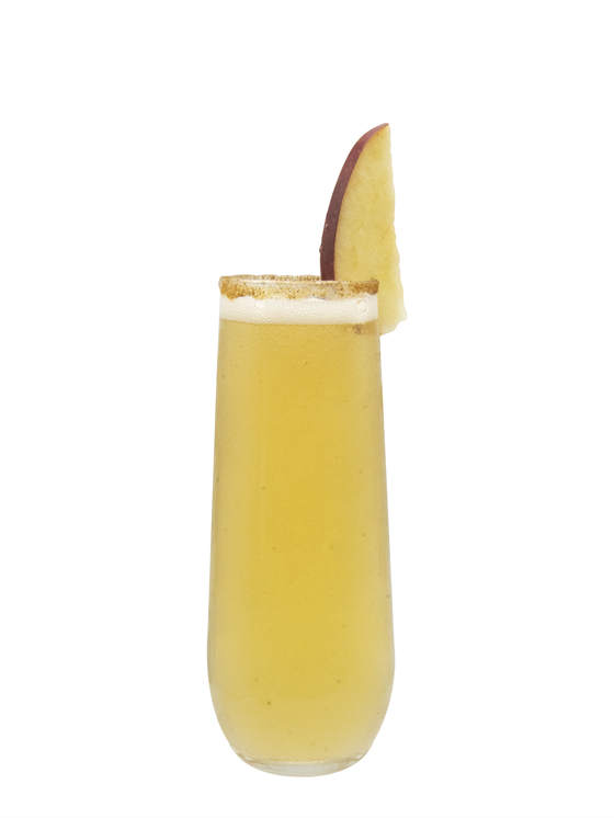 Caramel Apple Cider Champagne Kokteyl