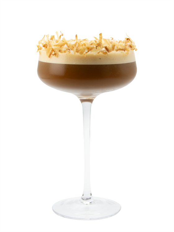 White Chocolate Coconut Espresso Faux-tini Sıcak Kahve