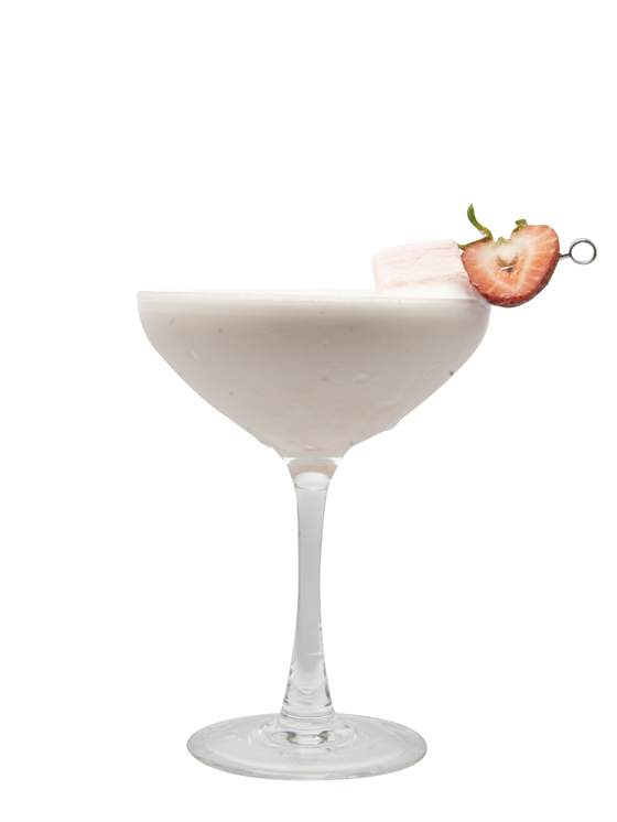 Pink Marshmallow Martini Alkolsüz Kokteyl