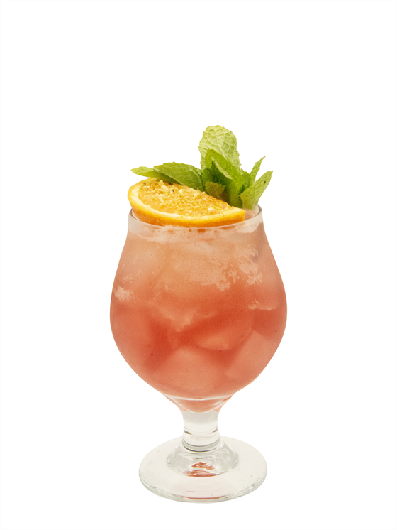 Pistachio Orgeat Punch Mocktail Alkolsüz Kokteyl
