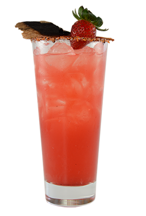 Roasted Strawberry & Bourbon Kokteyl