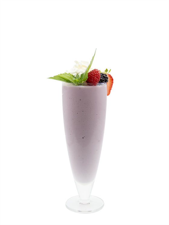 Wildberry Basil Shake Alkolsüz Kokteyl