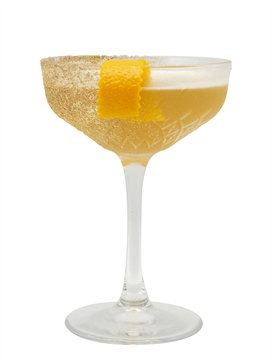Cinnamon Gold Dust Martini Kokteyl