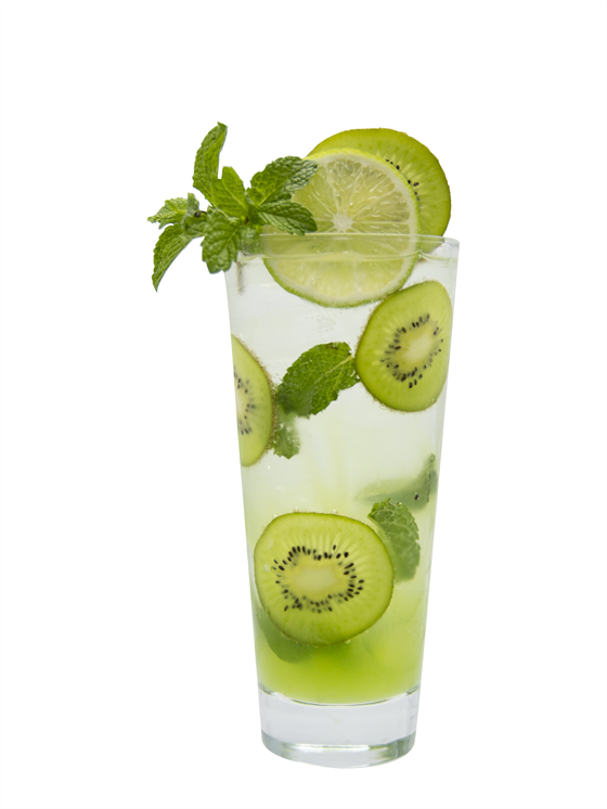 Kiwi Fauxjito Alkolsüz Kokteyl