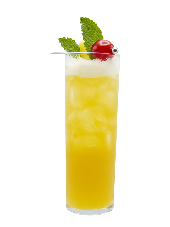 Pineapple Ginger Soda Kokteyl