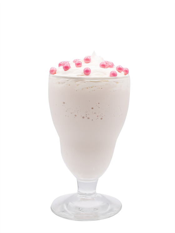 Strawberry Rose Shortcake Milkshake