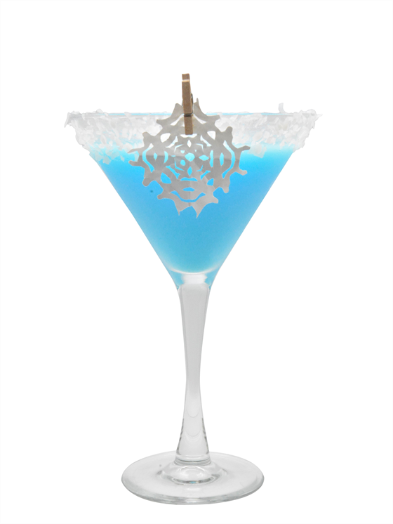 Snowflake Martini Kokteyl
