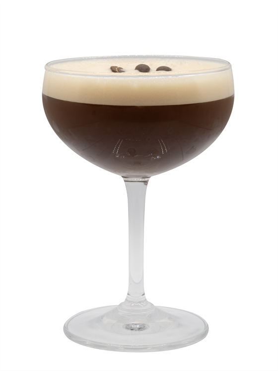 Spiced Brown Sugar Espresso Mocktini Kokteyl