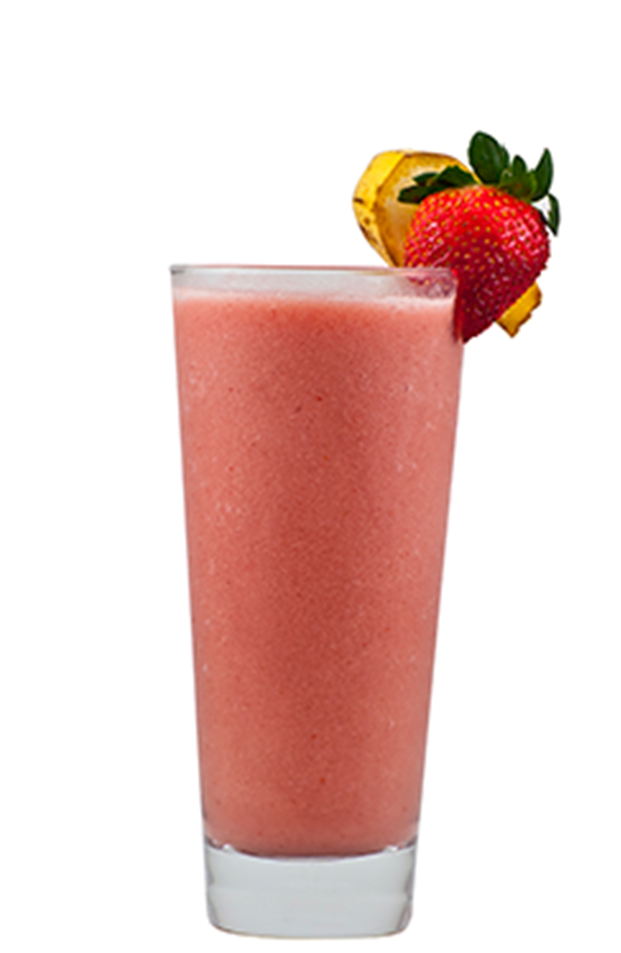 Ripe Strawberry Banana Smoothie Milkshake