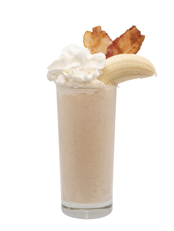 Butterscotch Bacon Banana Shake Milkshake