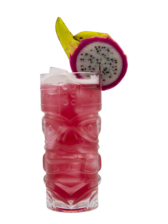 Dragon Fruit Punch Mocktail Alkolsüz Kokteyl