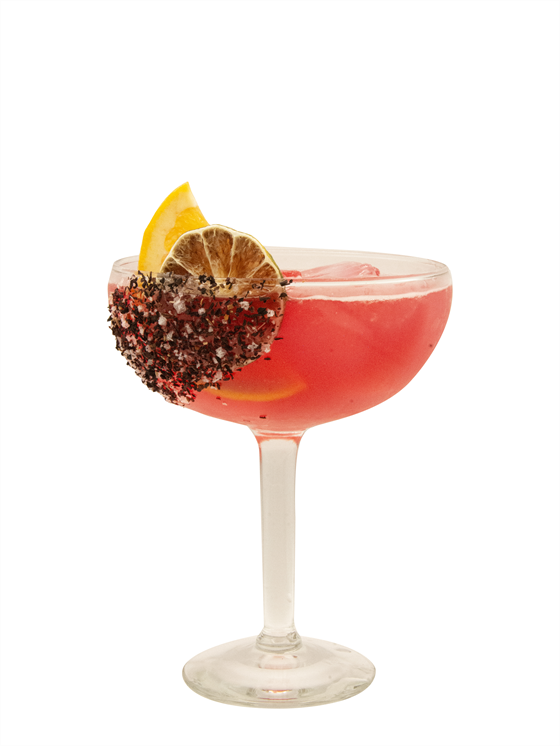 Sunset Hibiscus Margarita Kokteyl