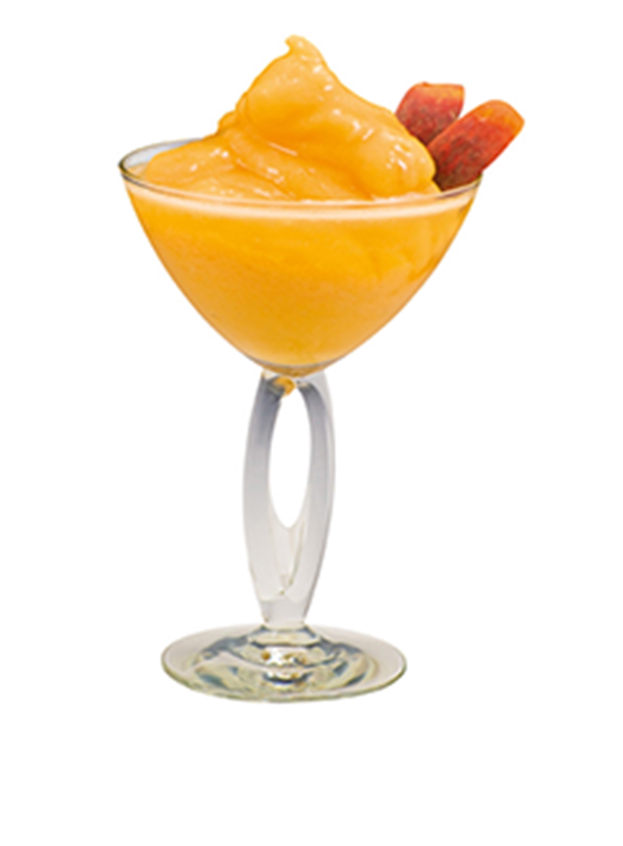 Frozen Peach Bellini Kokteyl
