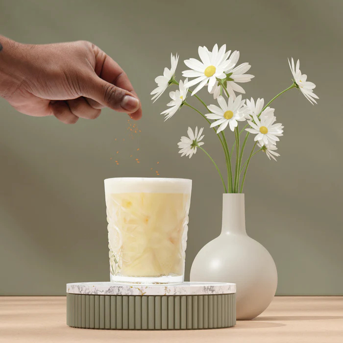 Bourbon Vanilyalı Chaï Eggnog Kokteyl