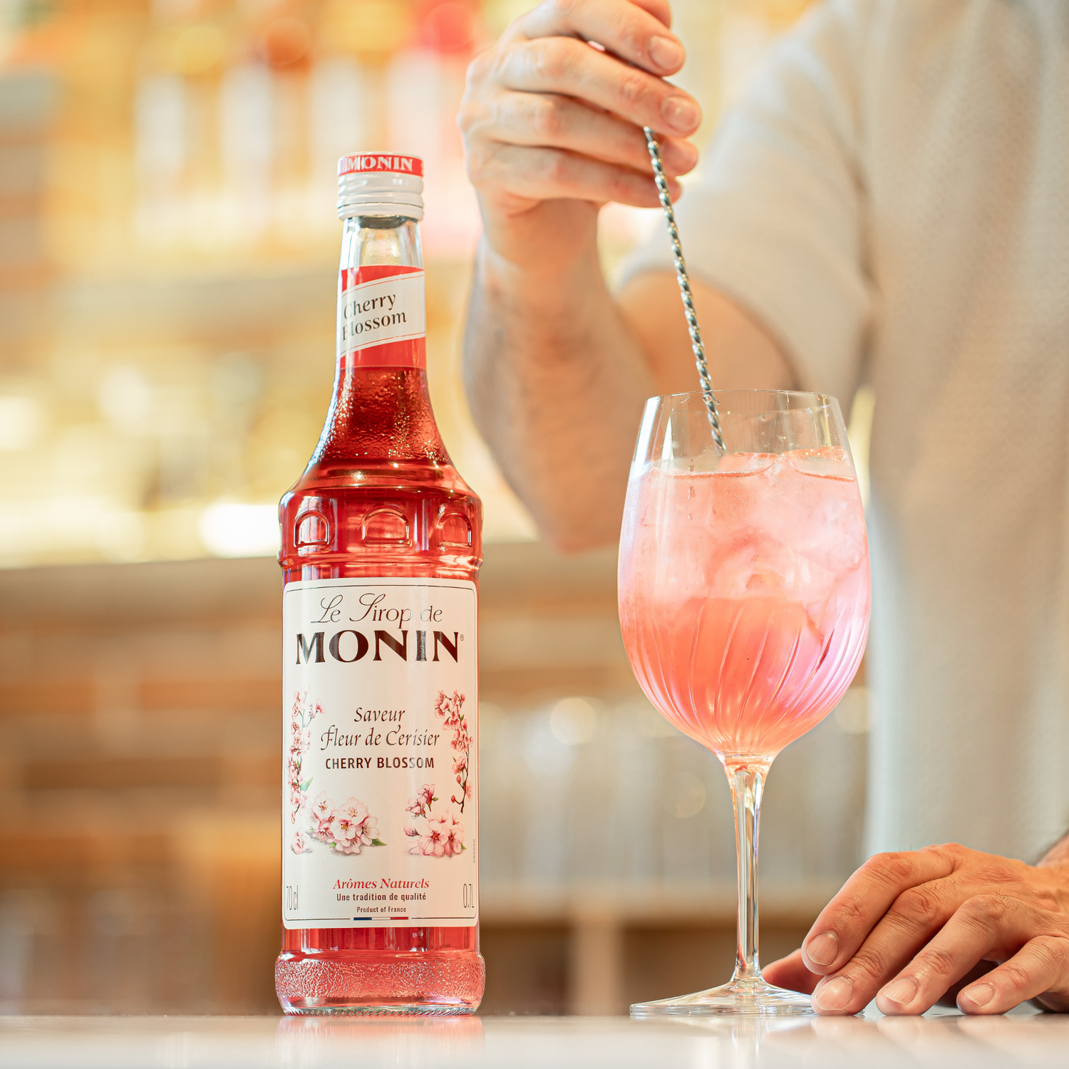 Kiraz Çiçeği Lillet Toniği Alkolsüz Kokteyl