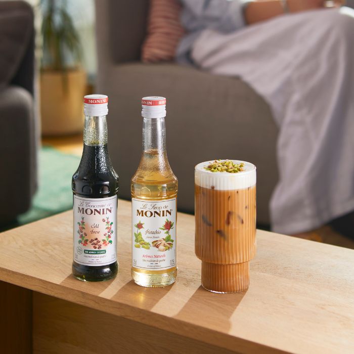 Cold Brew Kahveli Mousse Fıstıklı Soğuk Kahve