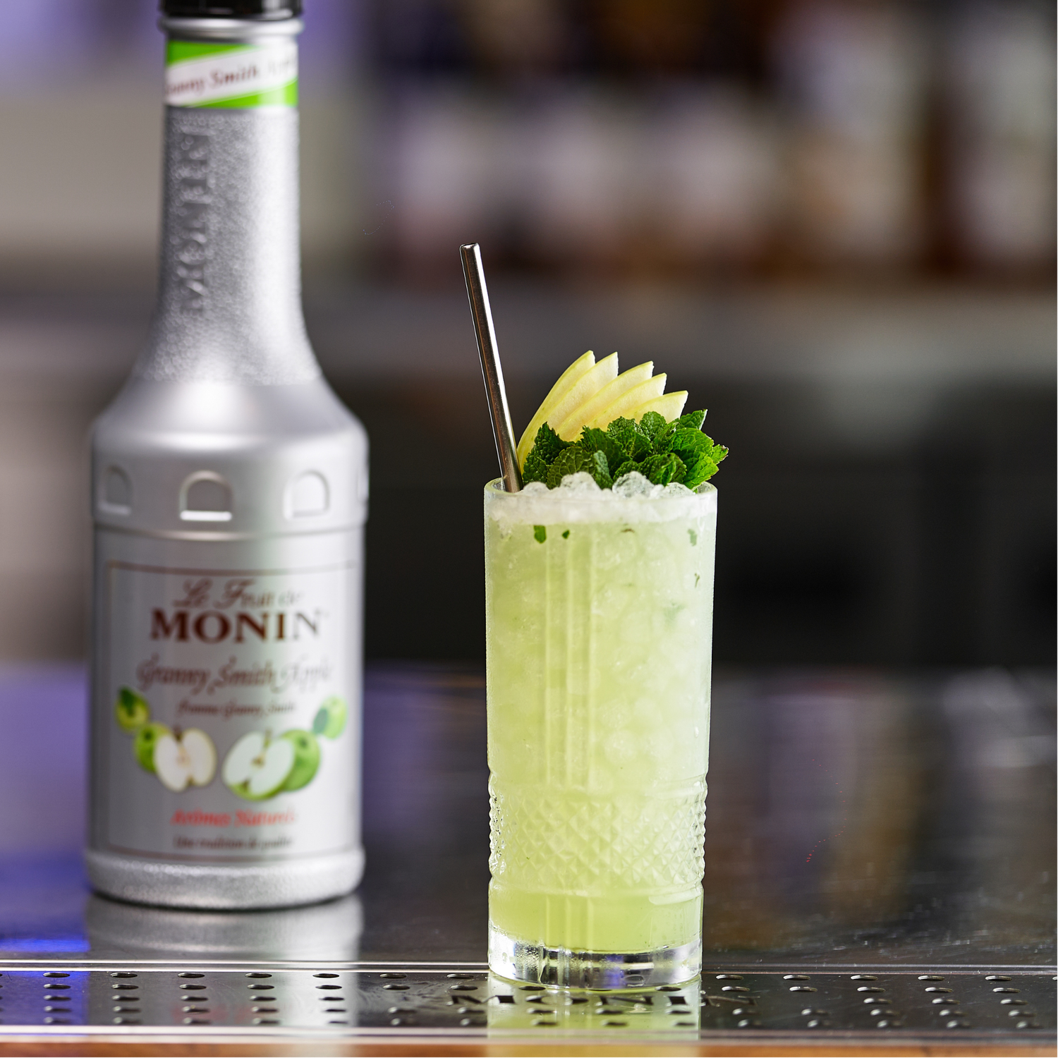 Granny Smith Elma Bakire Mojito Alkolsüz Kokteyl