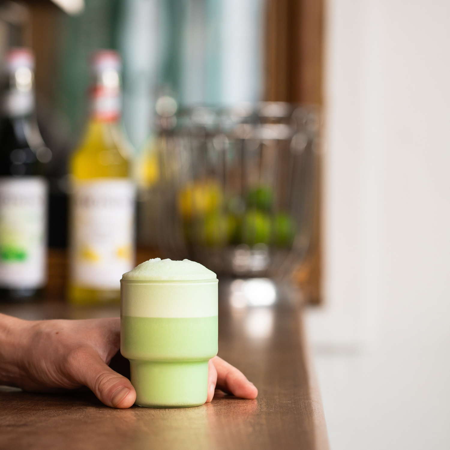 Matcha & While Çikolatalı Ramos Kokteyl