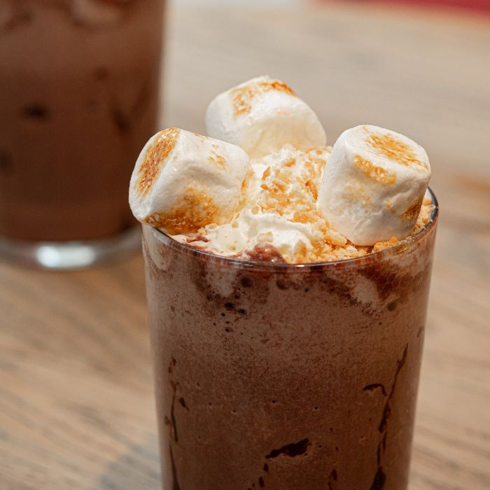 Smore'Un Frappé'si Alkolsüz Kokteyl