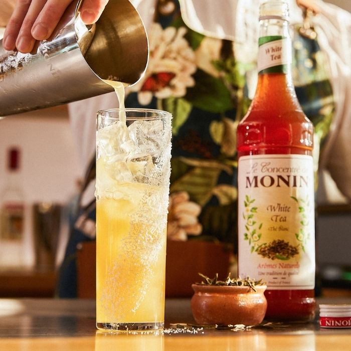 Beyaz Çay, Mango Ve Rue Berry Mokteyli Alkolsüz İçecek