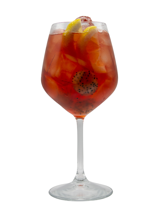 Dragon Fruit Aperol Spritz Kokteyl