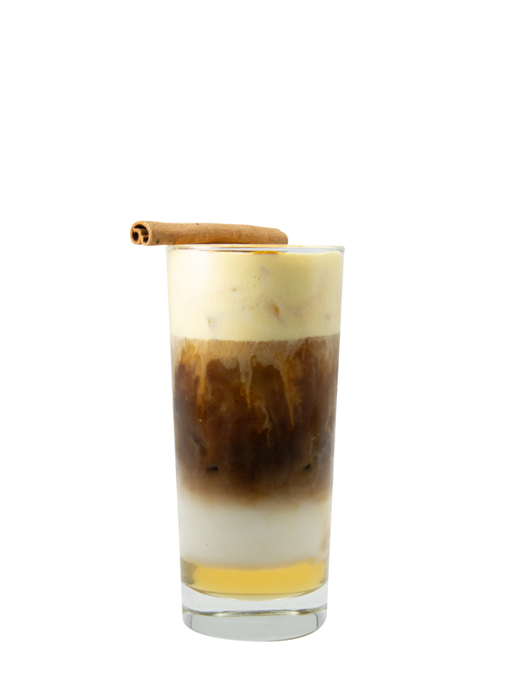Iced Golden Sweet Cream Almond Latte Soğuk Kahve