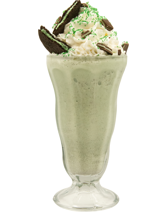 Green Mint Chip Shake Milkshake