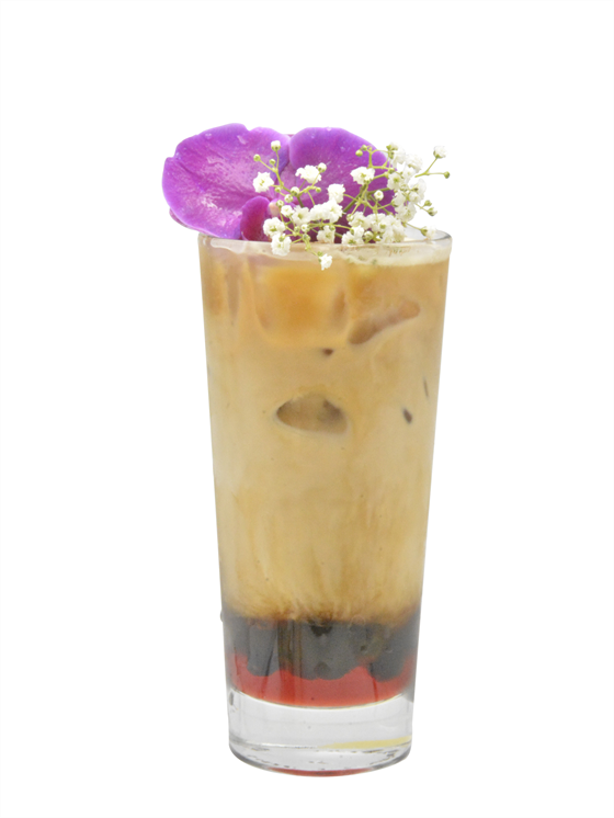 Boba Berry Chai Iced Latte Soğuk Kahve