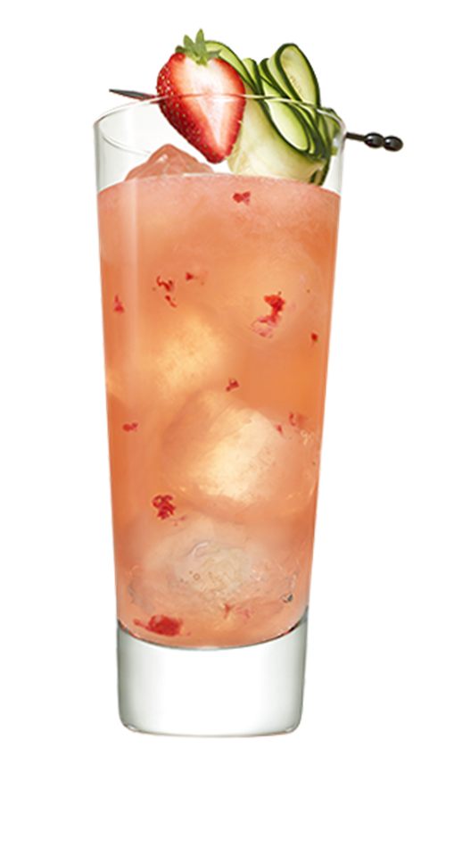 Lite Strawberry Cooler Kokteyl
