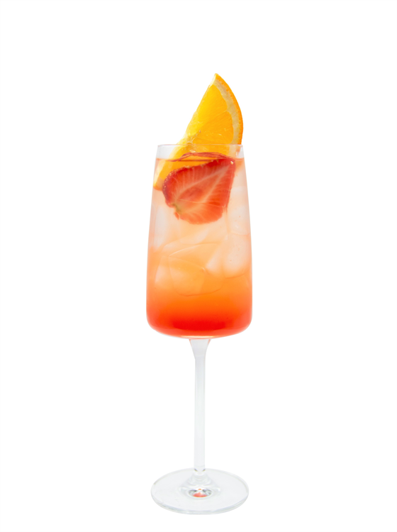 Strawberry Rose Spritzer Kokteyl