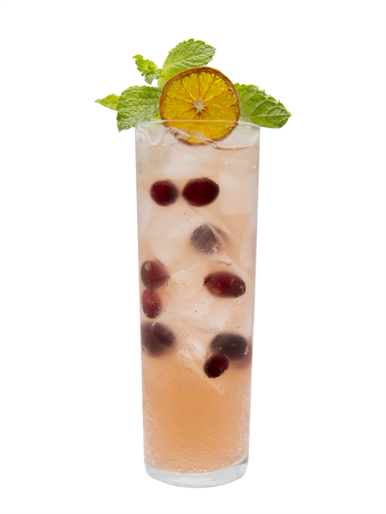 Cran-Tangerine Soda Alkolsüz Kokteyl