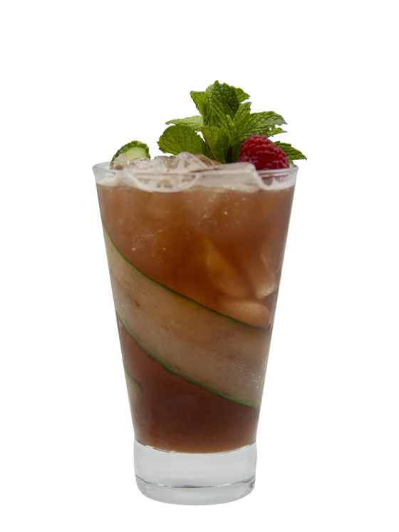 Raspberry Pimms Refresher Kokteyl