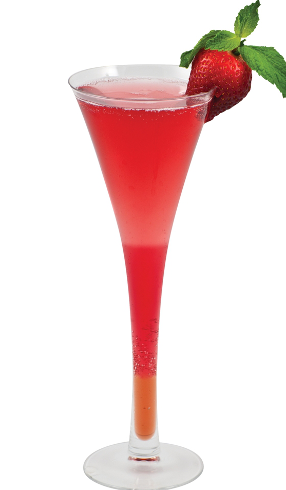 Strawberry Mimosa Kokteyl