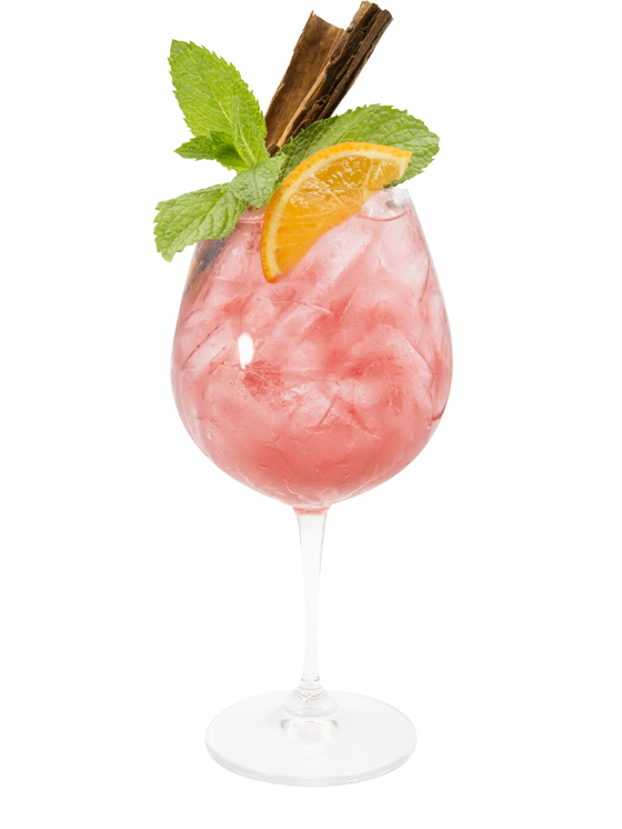 Hibiscus Lillet Spritz Kokteyl