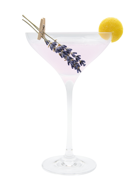 Light Lavender Lemon Drop Kokteyl