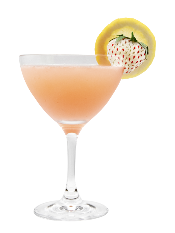 Pineberry French 75 Kokteyl