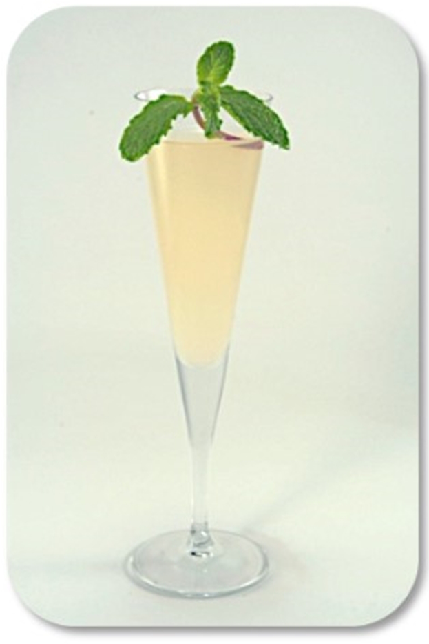 Elderflower Peach Fizz Kokteyl