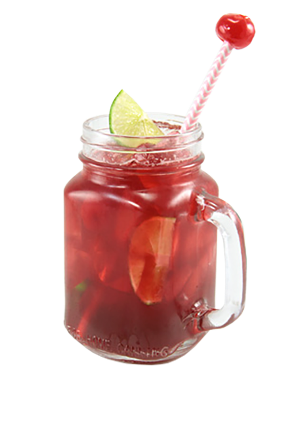 Spiced Cherry Spritz Alkolsüz Kokteyl