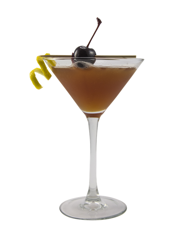 Smoked Caramel Manhattan Kokteyl