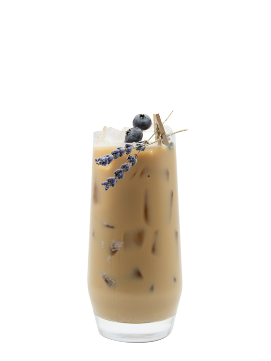 Blueberry Lavender Iced Latte Soğuk Kahve