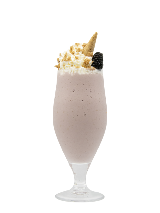 Blackberry Cobbler Shake Milkshake