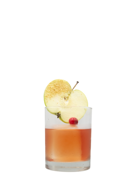 Cranberry Apple Pie Old Fashioned Kokteyl