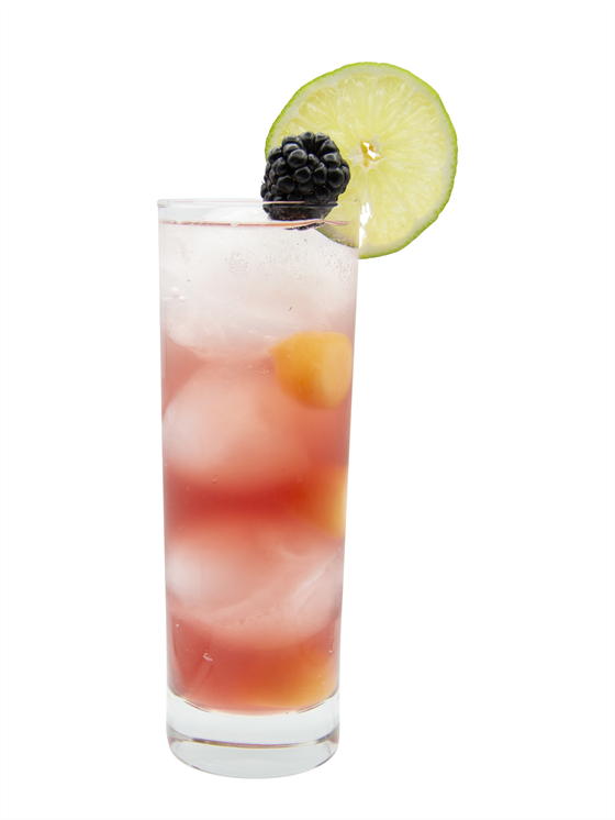 Blackberry Cantaloupe Cup Kokteyl