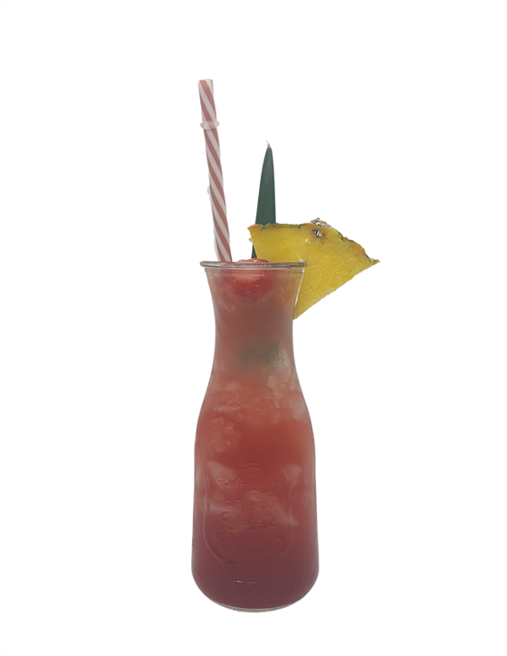 Detox Juice Pineapple Strawberry Alkolsüz Kokteyl